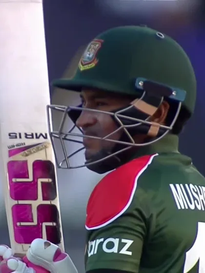 Logo of Rampaul shatters Mushfiqur's stumps