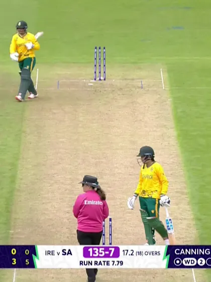 Sinalo Jafta - Wicket - South Africa vs Ireland