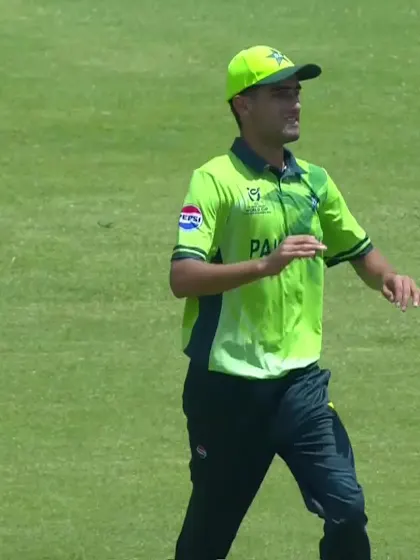 Snehith Reddy - Wicket - Pakistan vs New Zealand