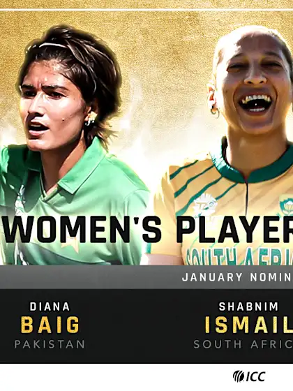 ICC Player of the Month