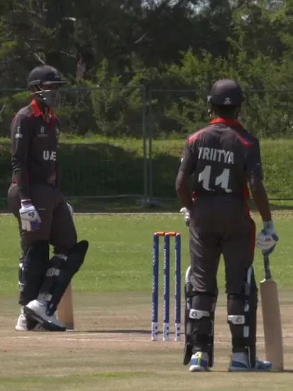 ICC U19 CWC: UAE v CAN – Bizarre run-out gives Canada their first wicket