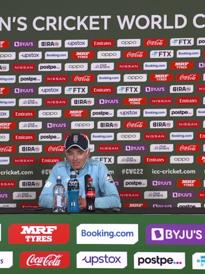 31 March - Christchurch - England player Danni Wyatt post-match press conference