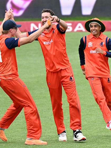 Wicket - Yasir Ali - Bangladesh v Netherlands ICC T20WC 2022