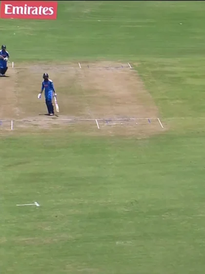 Abhigyan Kundu with a Four vs. Bangladesh