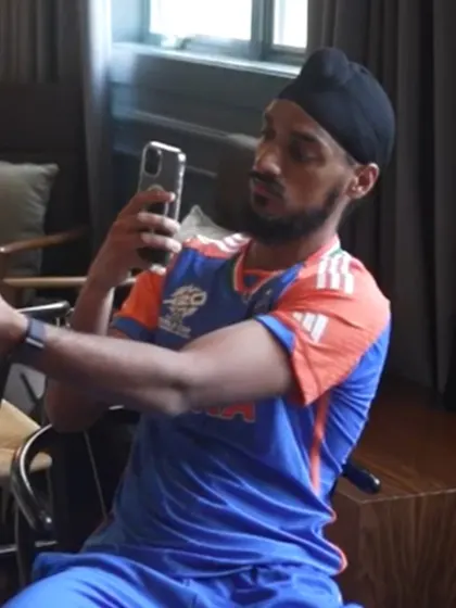 Behind the scenes as India players receive their ICC Awards | T20 World Cup