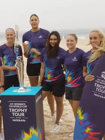 ICC Women's T20 World Cup Trophy Tour launch