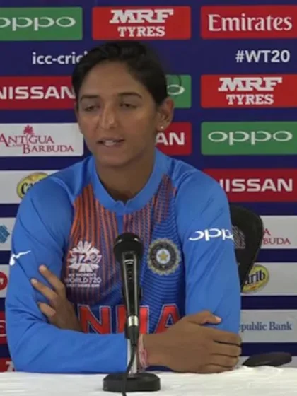 9 November - Guyana - India captain Harmanpreet Kaur post-match press conference