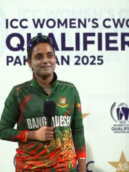 Nigar Sultana Joty Post-Match interview | WCWCQ 2025 | 13th April 2025