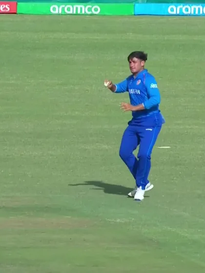 Aaron Varghese - Wicket - India vs Afghanistan