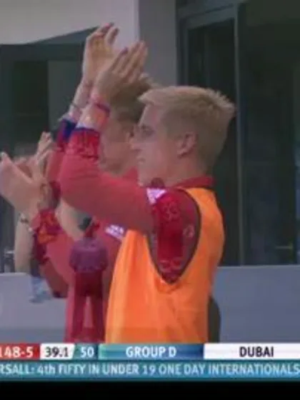 England v Sri Lanka - Best Performer  - Jonathan Tattersall, ICC U19 CWC 2014