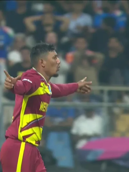 Sikandar Raza - Wicket - Zimbabwe vs West Indies