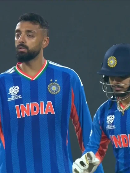 Louren Steenkamp - Wicket - India vs Namibia