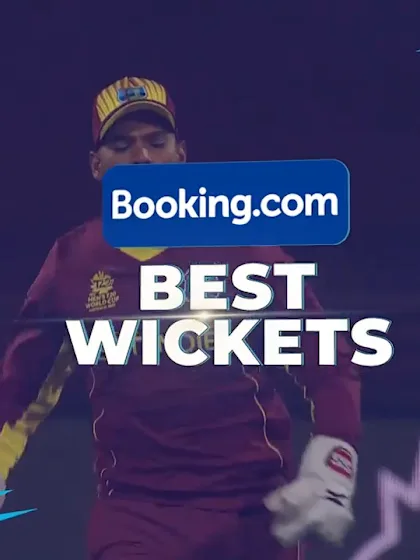 Booking.com Best Wickets | Day 4 | ICC Men's T20WC 2022