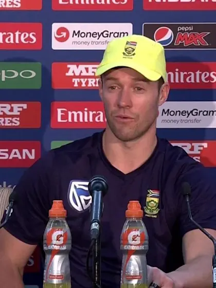 #CT147 SL v SA - AB de Villiers post-match press conference