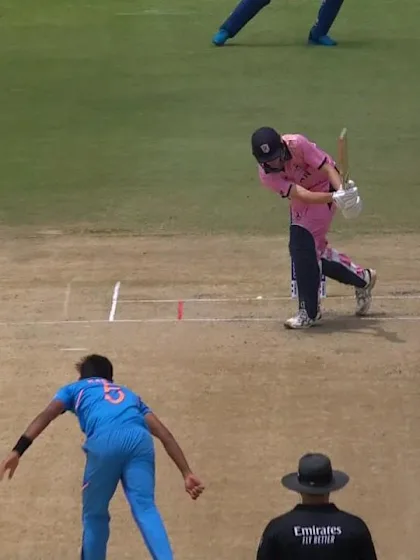 ICC U19 CWC: IND v JPN – Tyagi yorks Clements for his third wicket