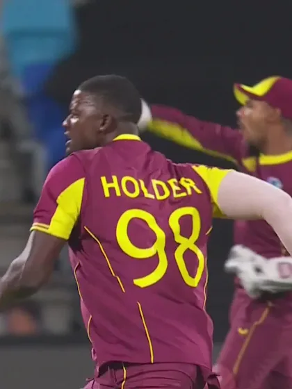 Logo of Wicket - Wesley Madhevere - West-Indies v Zimbabwe ICC T20WC 2022