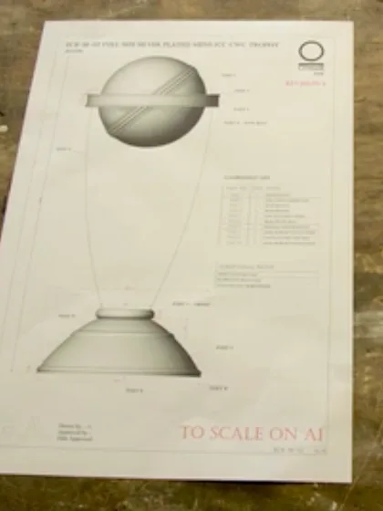 Making of the ICC Cricket World Cup Trophy – Design
