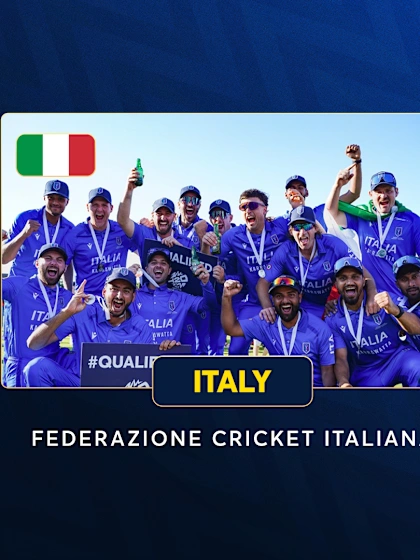 ICC Associate Member Men’s Team Performance of the Year - Italy | ICC Development Awards 2025