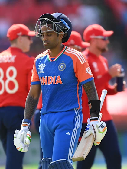 Logo of Two big wickets for England | IND v ENG | T20WC 2024