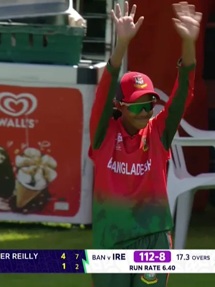 Arlene Kelly - Wicket - Ireland vs Bangladesh