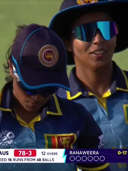 Logo of Ash Gardner - Wicket - Australia vs Sri Lanka