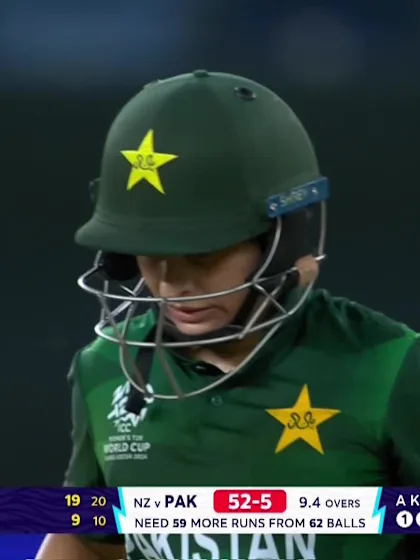 Logo of Nida Dar - Wicket - Pakistan vs New Zealand