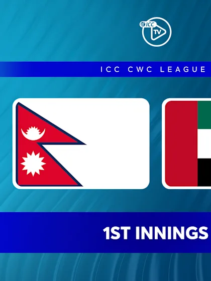 REPLAY: Nepal v United Arab Emirates (1st Innings) (ENGLISH)