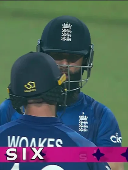 Moeen Ali - Six - England vs Pakistan