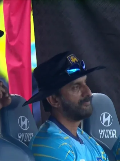 Dunith Wellalage - Wicket - Sri Lanka vs England