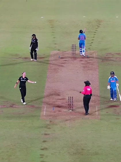 Harmanpreet Kaur - Wicket - India Women vs New Zealand Women