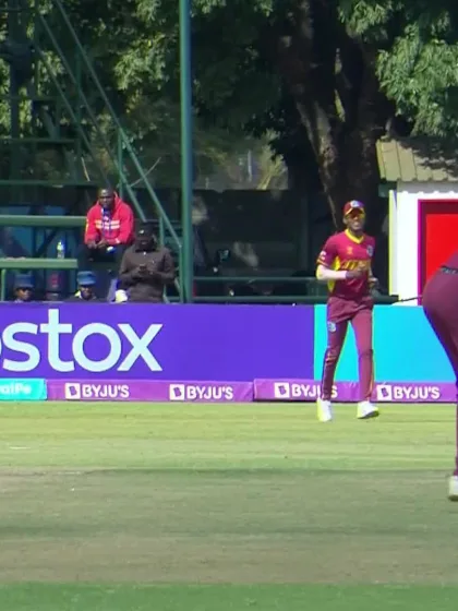 Logo of Sandeep Goud - Wicket - West Indies vs Oman
