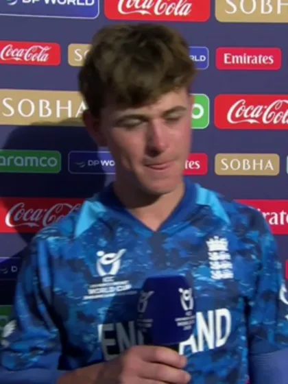 Ben Mayes | ICC U19MCW26 | England post-match interview | 21 January '26