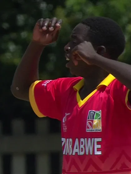 Logo of Lhuan-Dre Pretorius with a Four vs. Zimbabwe