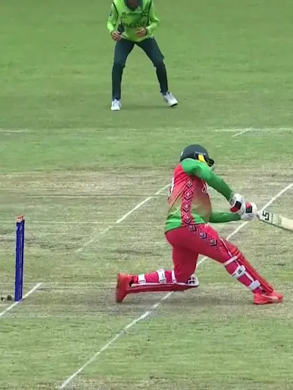 Panashe Mazai - Wicket - Zimbabwe vs Pakistan
