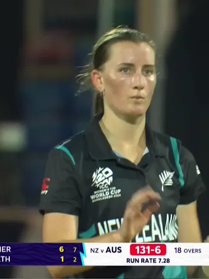 Logo of Ash Gardner - Wicket - Australia vs New Zealand