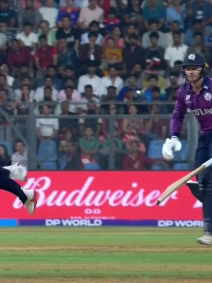 Brandon Mcmullen - Wicket - Scotland vs Nepal