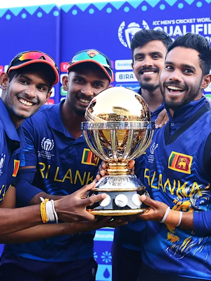 Behind the scenes as Sri Lanka celebrate final triumph and World Cup qualification | CWC23 Qualifier