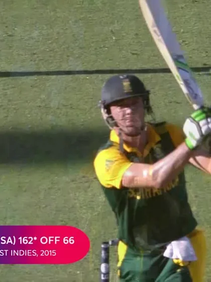 CWC Greatest Moments: AB's record-breaking day out v West Indies in 2015