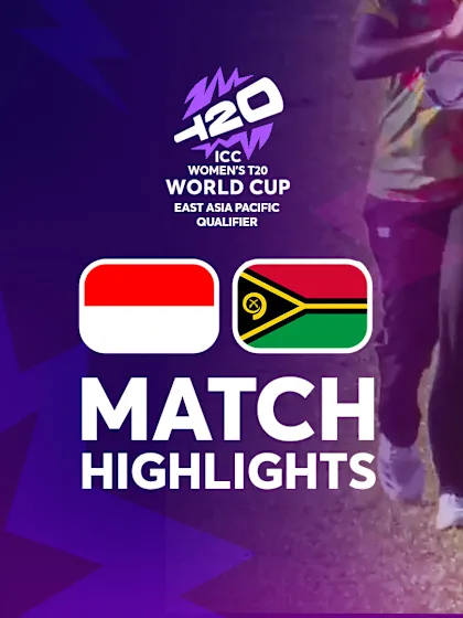 Indonesia v Vanuatu | Match Highlights | ICC Women's T20 World Cup East Asia Pacific Qualifier