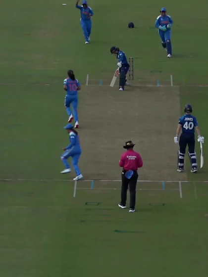Tammy Beaumont - Wicket - India Women vs England Women