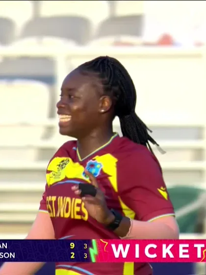 Danielle Gibson - Wicket - England vs West Indies