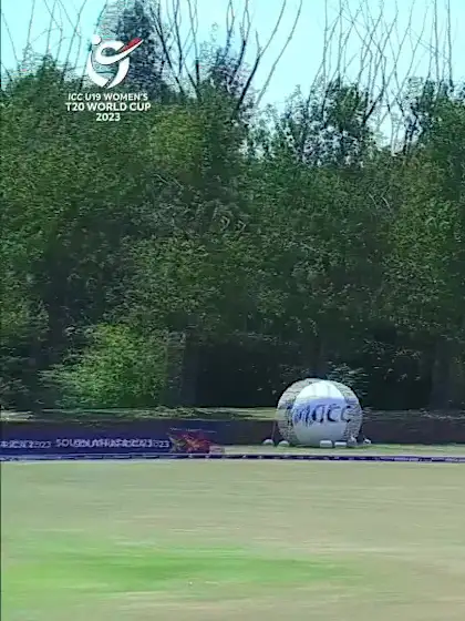 Wicket-Gisele-Ishimwe-Rwanda-U19s-Women v New-Zealand-U19s-Women ICC U19W T20WC 2023