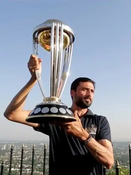 CWC Trophy Tour – Junaid Khan