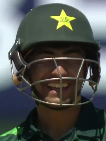 Logo of Shamyl Hussain with a Four vs. Australia