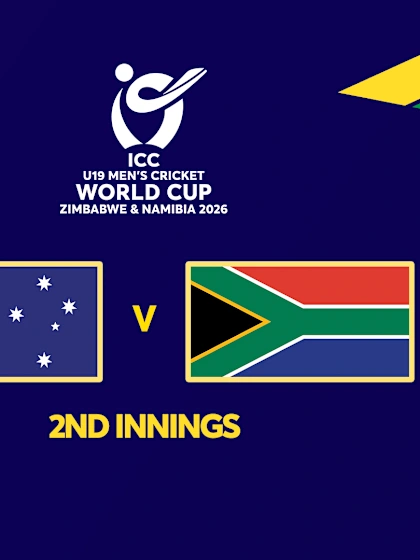 REPLAY: U19: Australia v South Africa (2nd Innings)