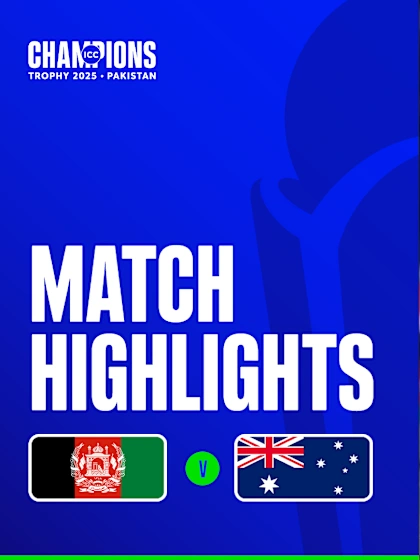 Australia into semis after washout in Lahore | Match Highlights | Champions Trophy 2025
