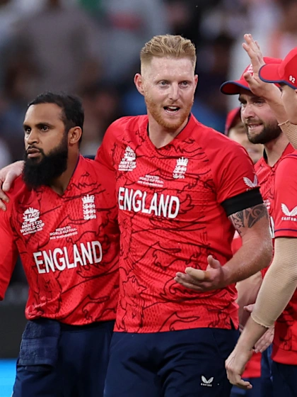 Logo of Haris holes out to Rashid as England push back | T20WC 2022