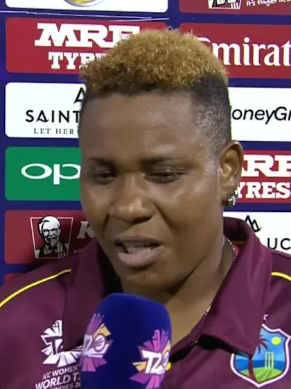 WI v SA: Natasha McLean interview