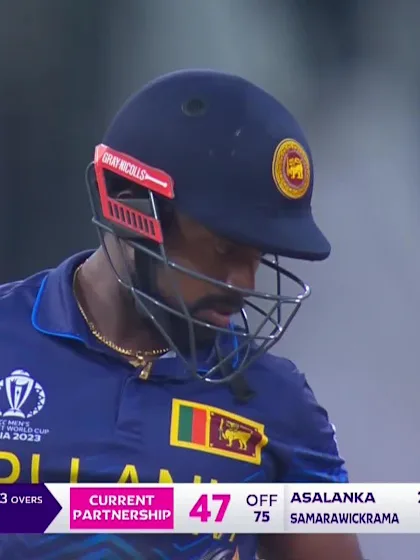 Charith Asalanka - Six - Netherlands vs Sri Lanka