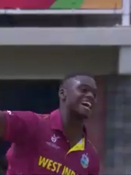 ICC U19 CWC: AUS v WI – Scott falls in the second over
